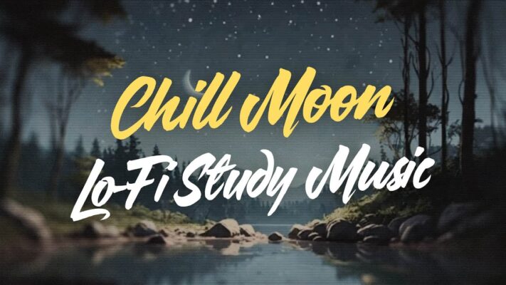 Chill Moon Lofi to Study/Work to (Ambient Background Music)