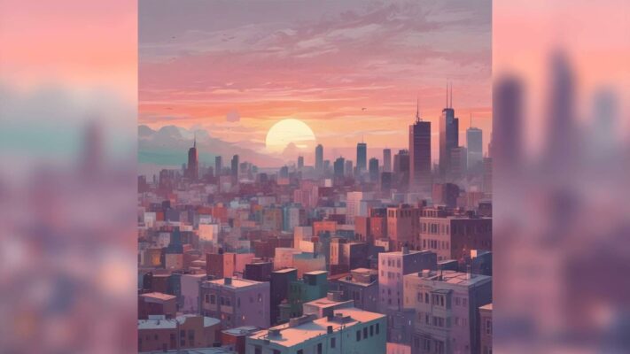 Bitcoin City Epic Good Vibes Lofi Track | Lo-Fi World Relaxing Tunes